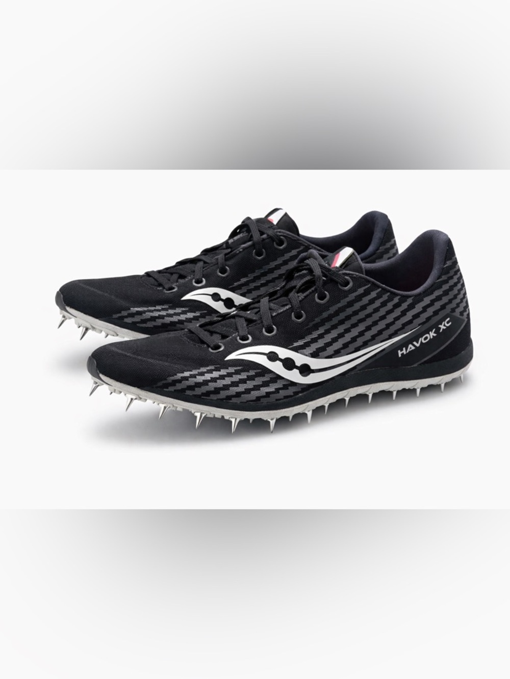 Saucony Men’s Havok XC 3 Track Spikes Black Racing Running Shoes Size 9